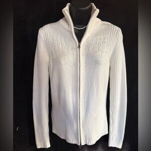 🔥EDDIE BAUER SPORT WOMEN’S Zipper SWEATER SIZE Small